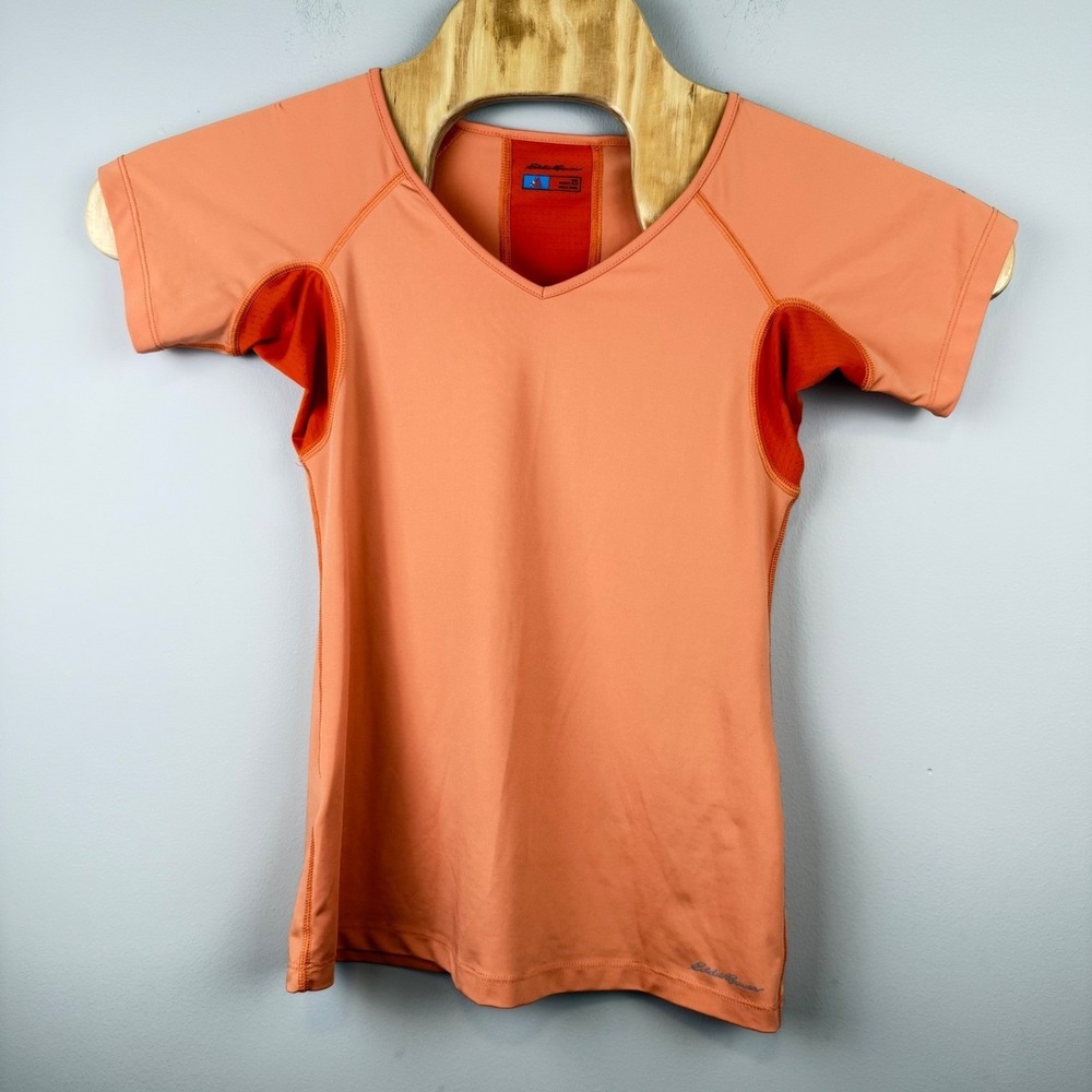 Eddie Bauer First Ascent Womens Tee XS Gorpcore Performance Hiking Trail Outdoor